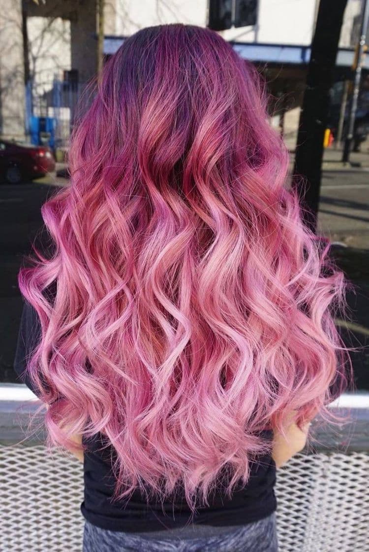 Moda Cabelo colorido inspiração ,para mudar de visual 😍