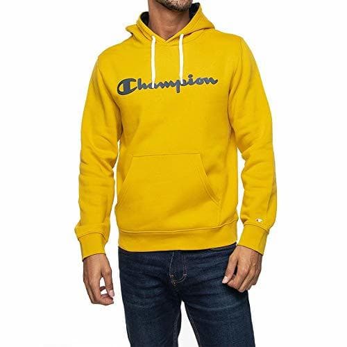 Lugar Champion Sudadera Capucha Legacy American Classics Amarillo XL