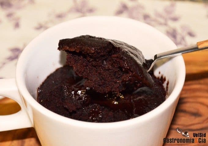 Moda Receta de Brownie en taza (1 minuto en microondas) | Gastronomía ...