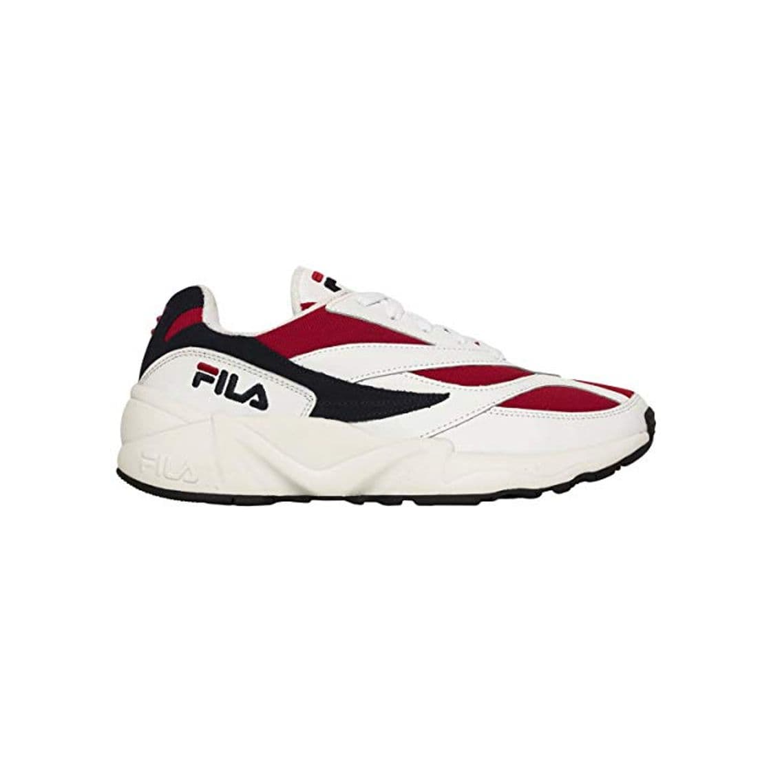 Producto Fila Mujer Venom Low Leather Textile White Navy Red Entrenadores 39 EU