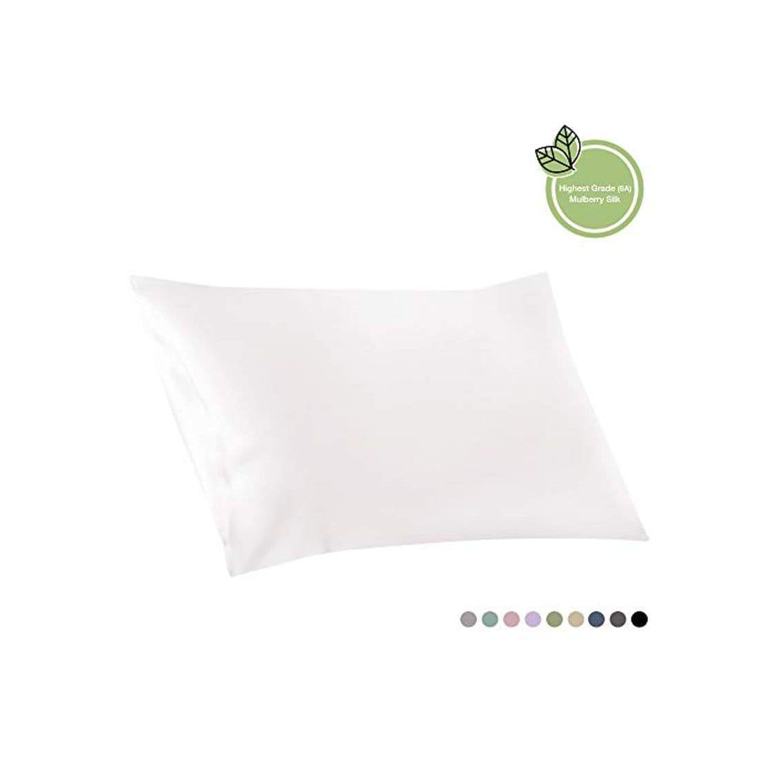 Product ElleSilk Funda de Almohada de 100% Seda