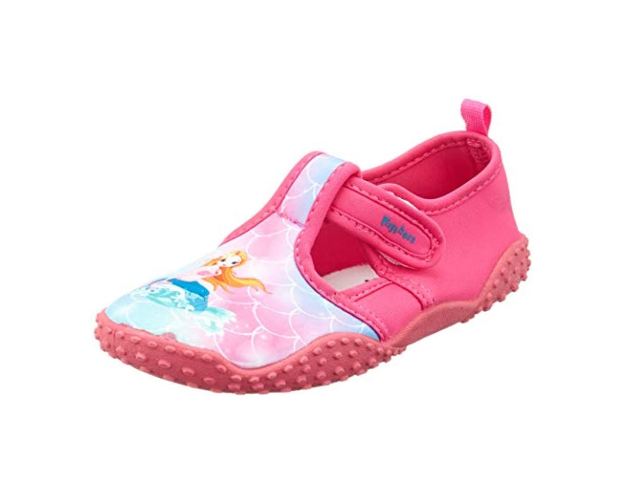 Product Playshoes UV-Schutz Badeschuhe Meerjungfrau, Zapatillas Impermeables Unisex Niños, Rosa