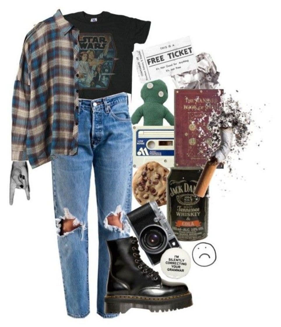 Fashion Look Grunge Girl 