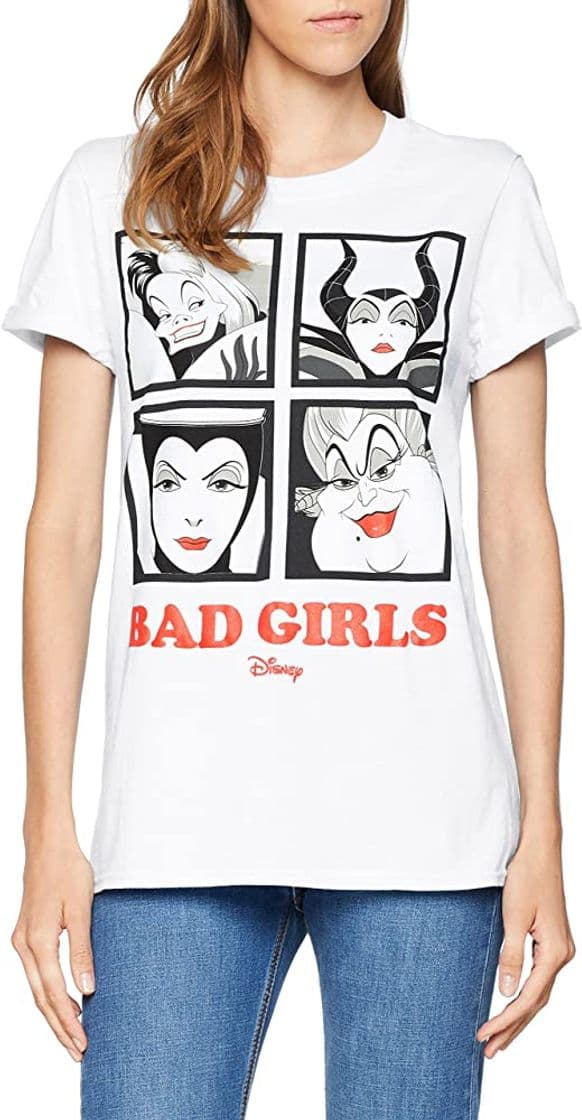 Fashion Disney's bad girls camiseta Para mujer