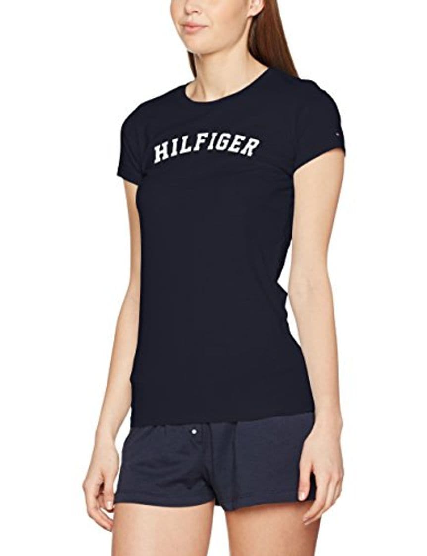 Place Tommy Hilfiger SS tee Print Top de Pijama, Azul