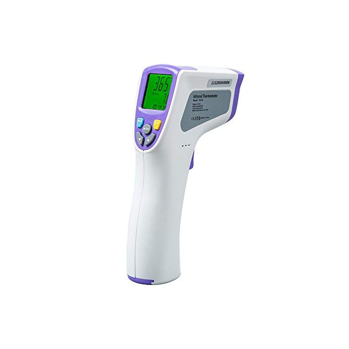 Producto Leepesx Termómetro LCD Digital infrarrojo Medición del Cuerpo Frente Oreja Herramienta de medición de Fiebre sin Contacto IR para bebé Adulto