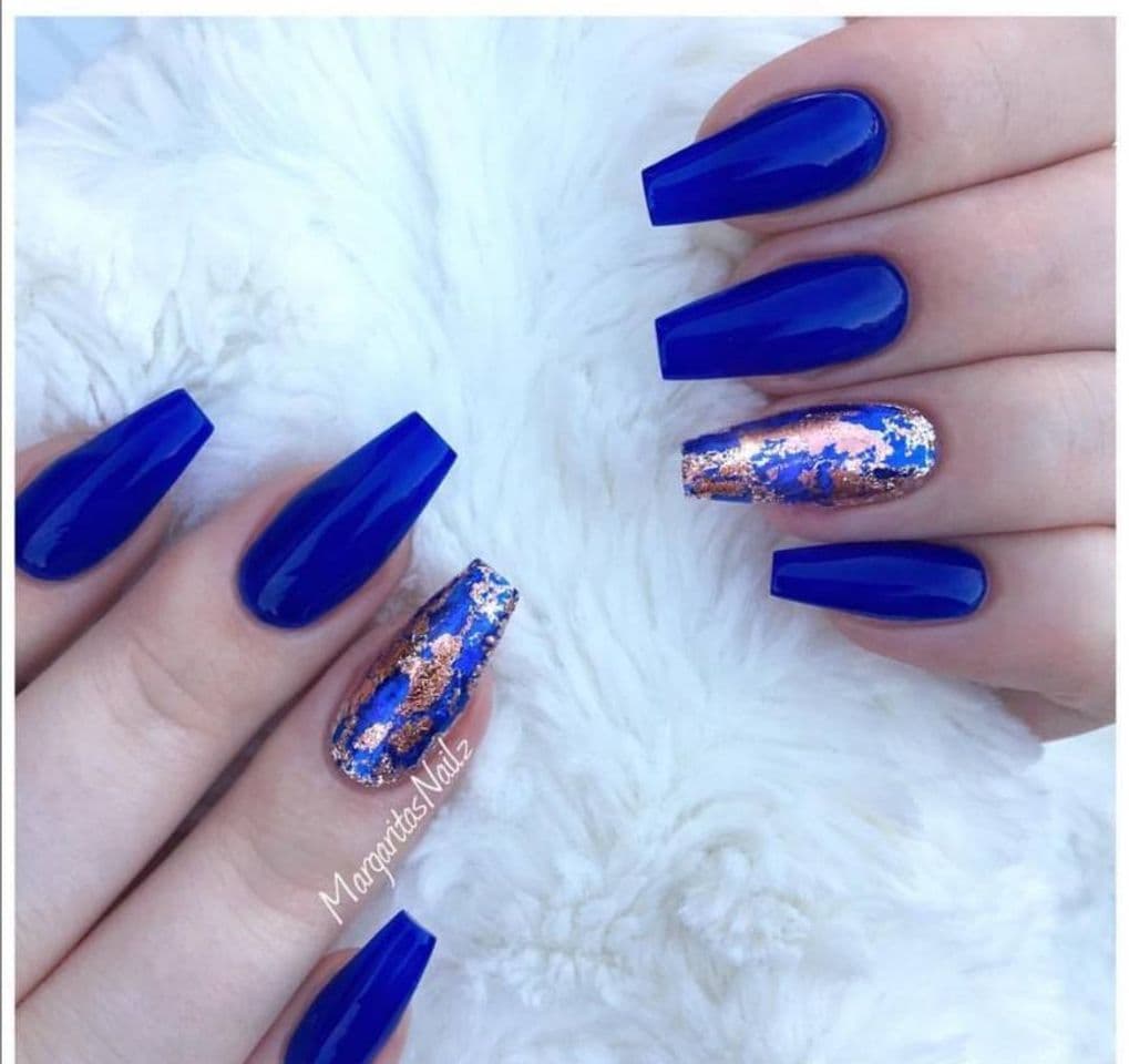 Moda Blue nails 💙💙