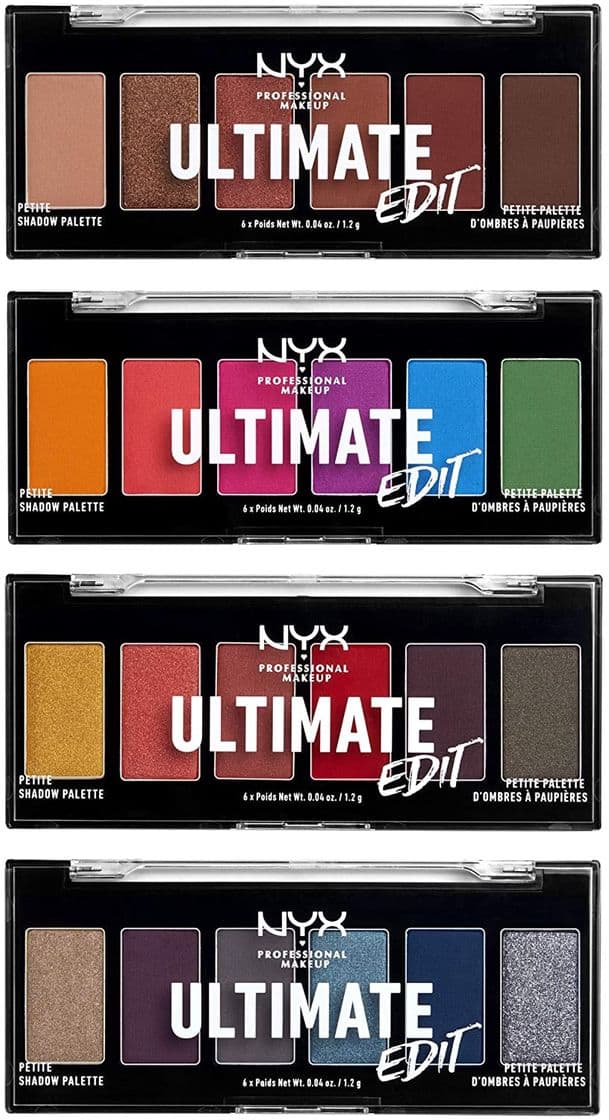 Producto Nyx Ultimate Edit Petite Shadow Palette #Brights 6X1