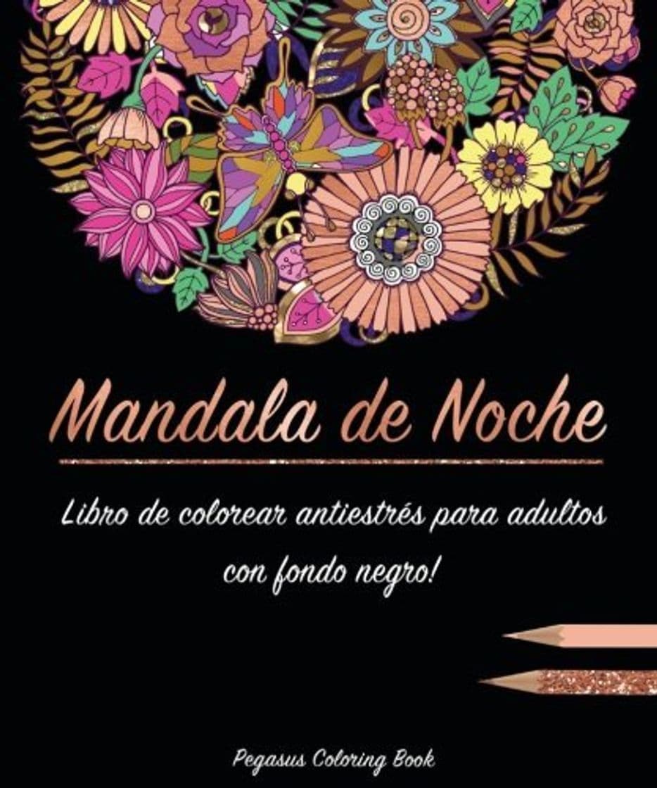 Book Libro de colorear para adultos: Mandala de Noche colorear antistrés