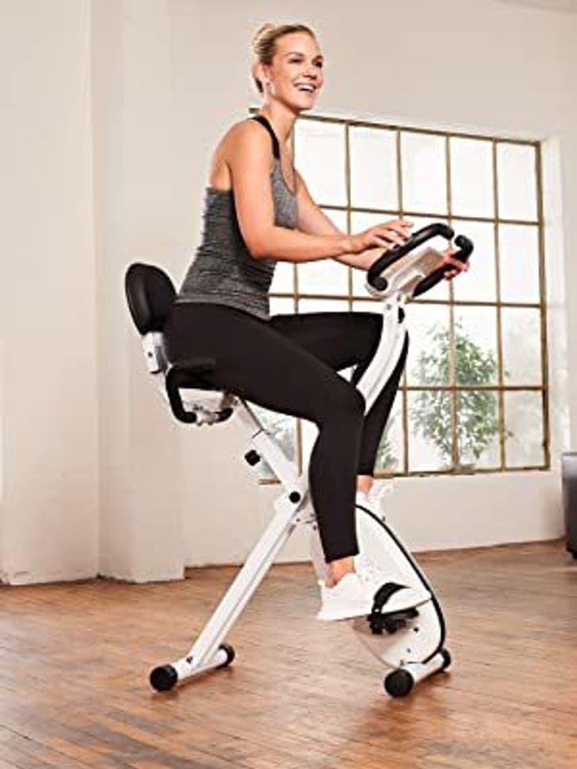 Producto SportPlus SP-HT-1004-iE Bicicleta Estática Plegable con Control de Aplicaciones