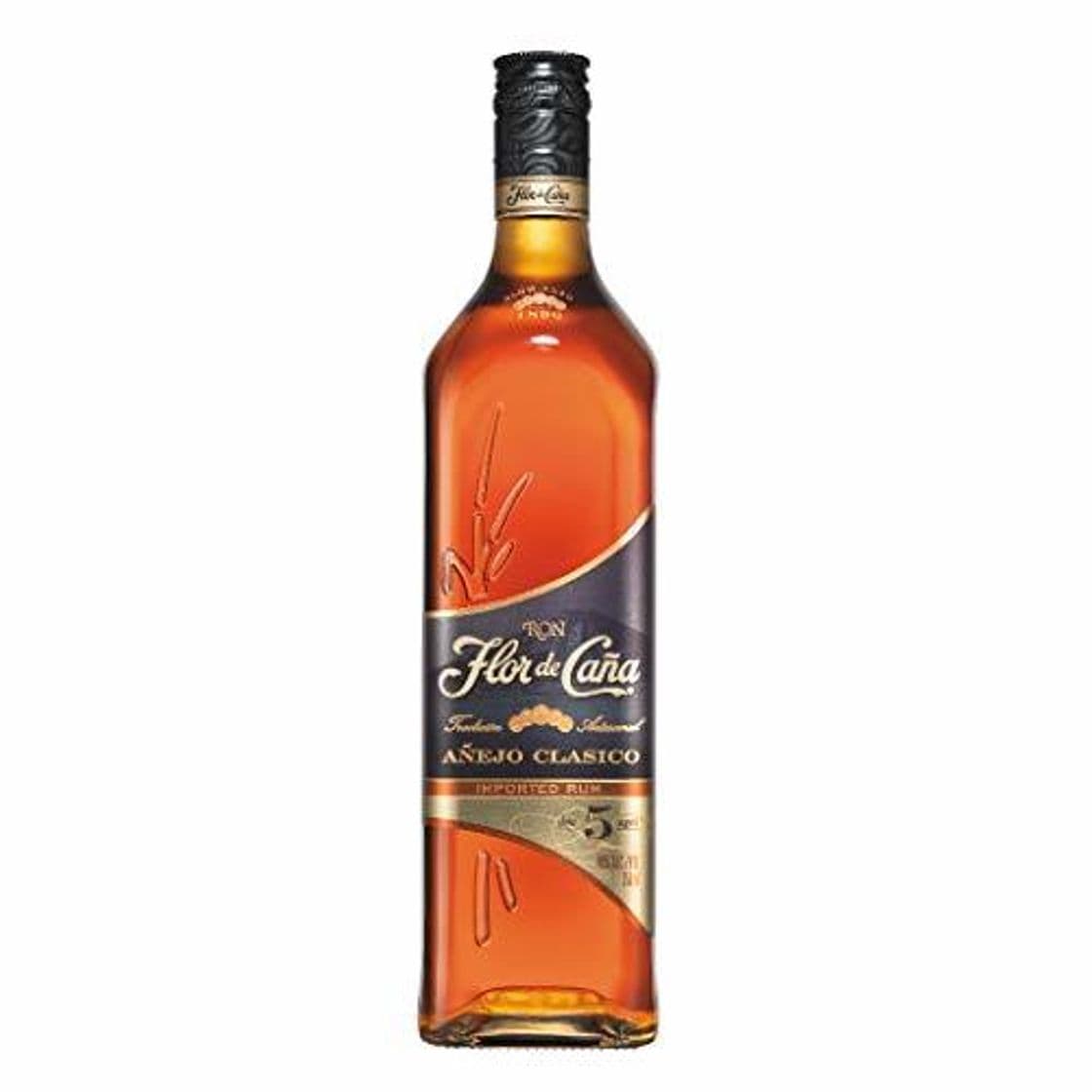 Producto Flor de Caña 5 Años Añejo Clásico 70cl