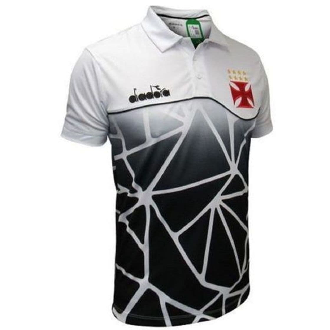 Fashion Camisa Polo Vasco Viagem 2018 Diadora Masculina - Branco ...