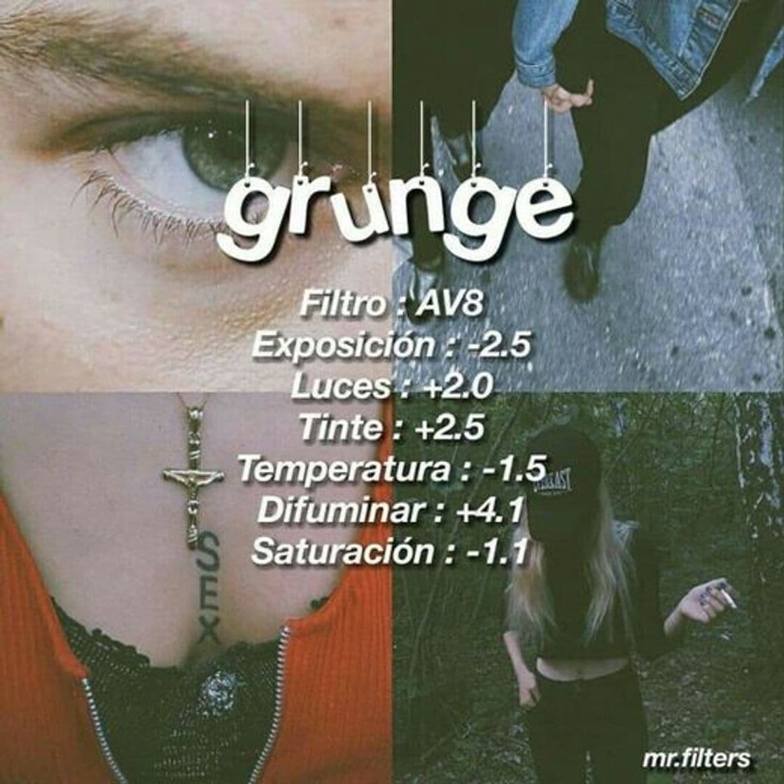 Moda grunge 