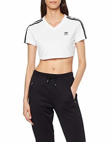 Product adidas Cropped tee Camiseta, Mujer, Blanco