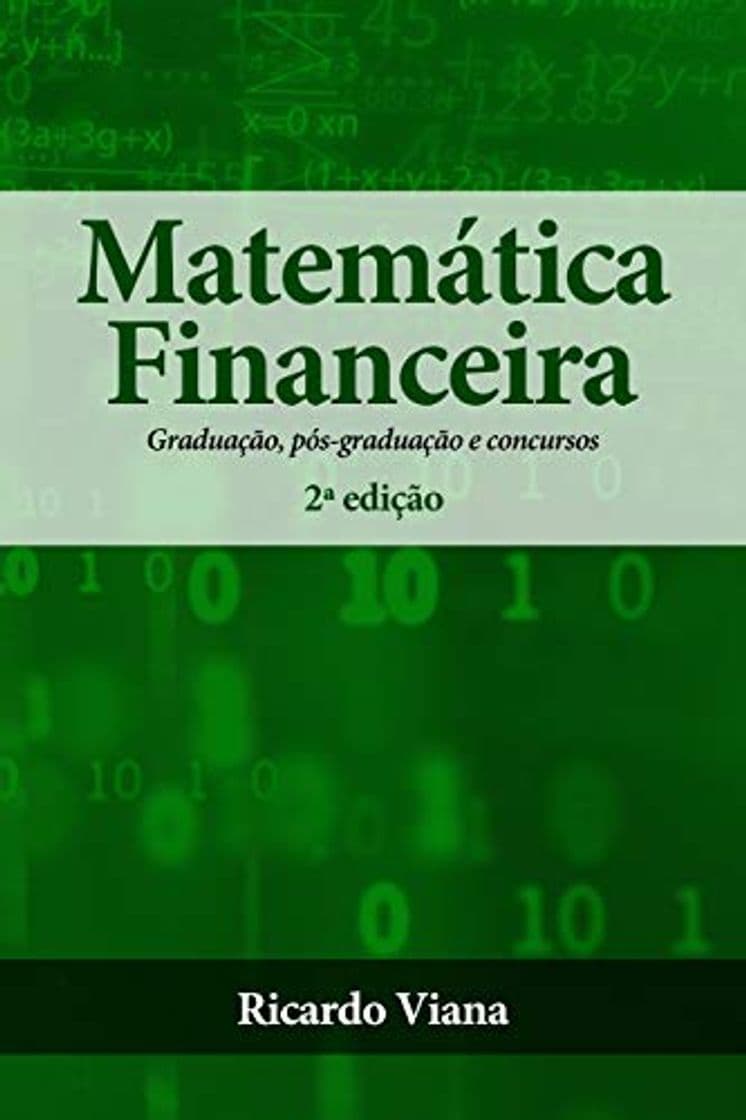 Libro Matemática Financeira: Graduação, pós-graduação e concursos