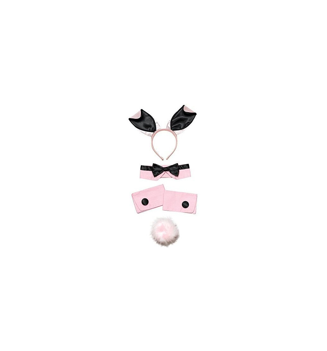 Producto Black & Pink Bunny Girl Set Kit Play Boy Fancy Dress Costume