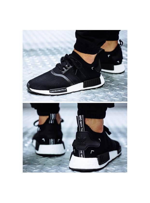 Moda adidas Originals NMD_R1 Zapatillas Hombre Negro