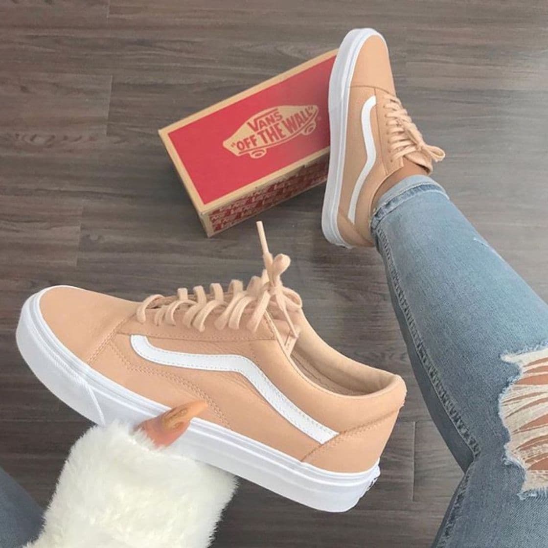 Producto Vans Old Skool, Zapatillas de Skateboarding para Mujer, Beige