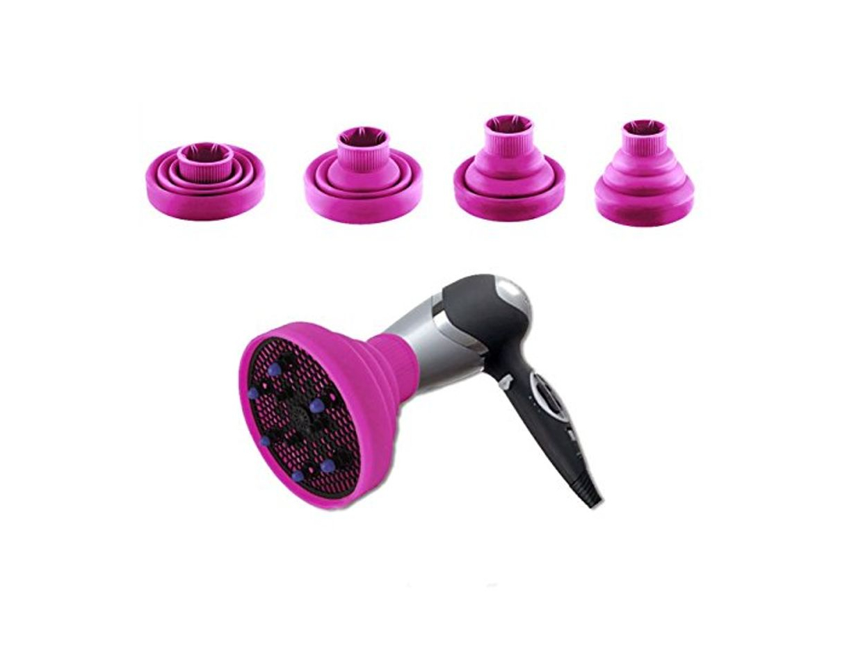 Producto Universal Collapsible Silicone Hair Dryer Blower Diffuser Hairdressing Styling Tool