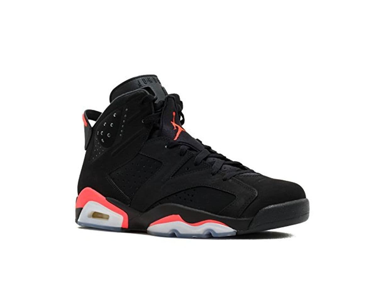 Fashion Nike Air Jordan 6 Retro, Zapatillas de Deporte para Hombre, Negro/Rojo