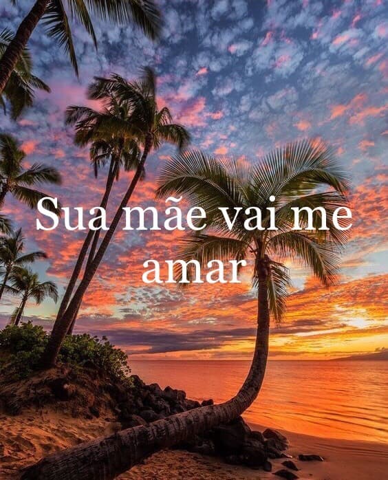 Canción Sua mãe vai me amar🎶