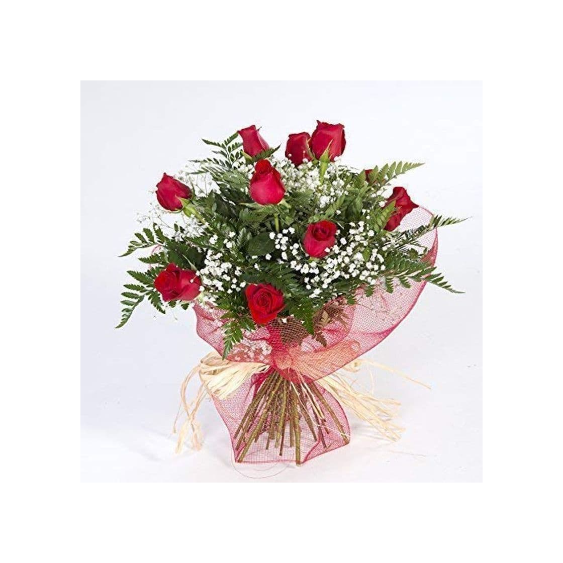 Product Ramo de 12 rosas rojas naturales FLORES FRESCAS-Entrega en 24 horas