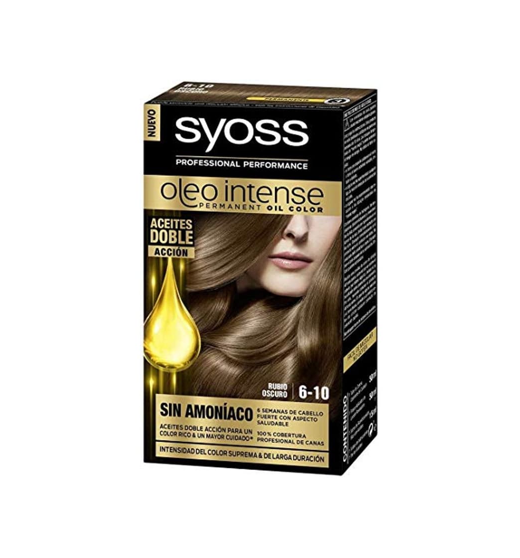 Producto SYOSS - Oleo Intense Coloración Permanente Sin Amoníaco - Tono 6