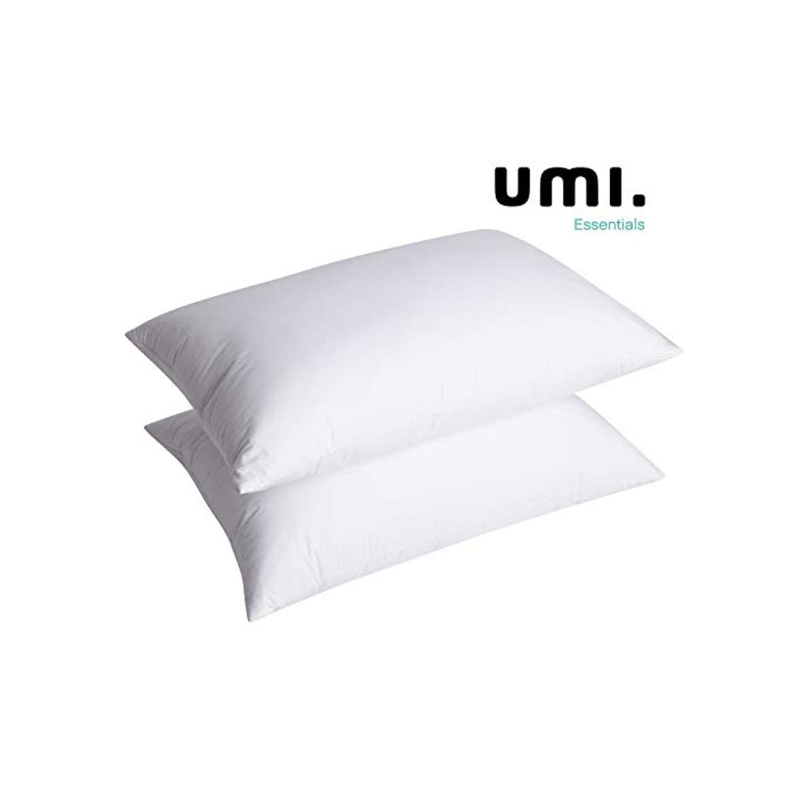 Product UMI. Essentials - Pack de Dos Almohadas de Plumas de Ganso Blancas