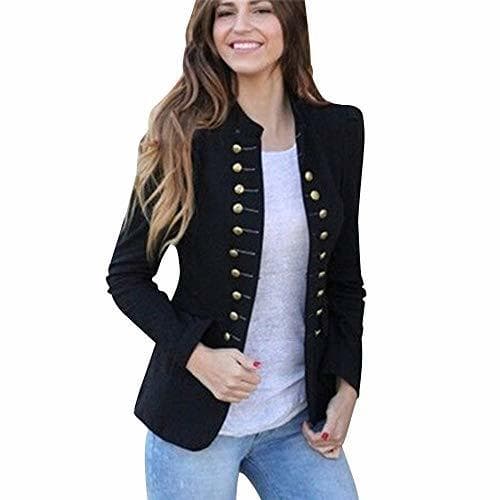 Producto Vectry Abrigo Largo Hombre Camisas De Señora Abrigo Peluche Blazer Rojo Mujer