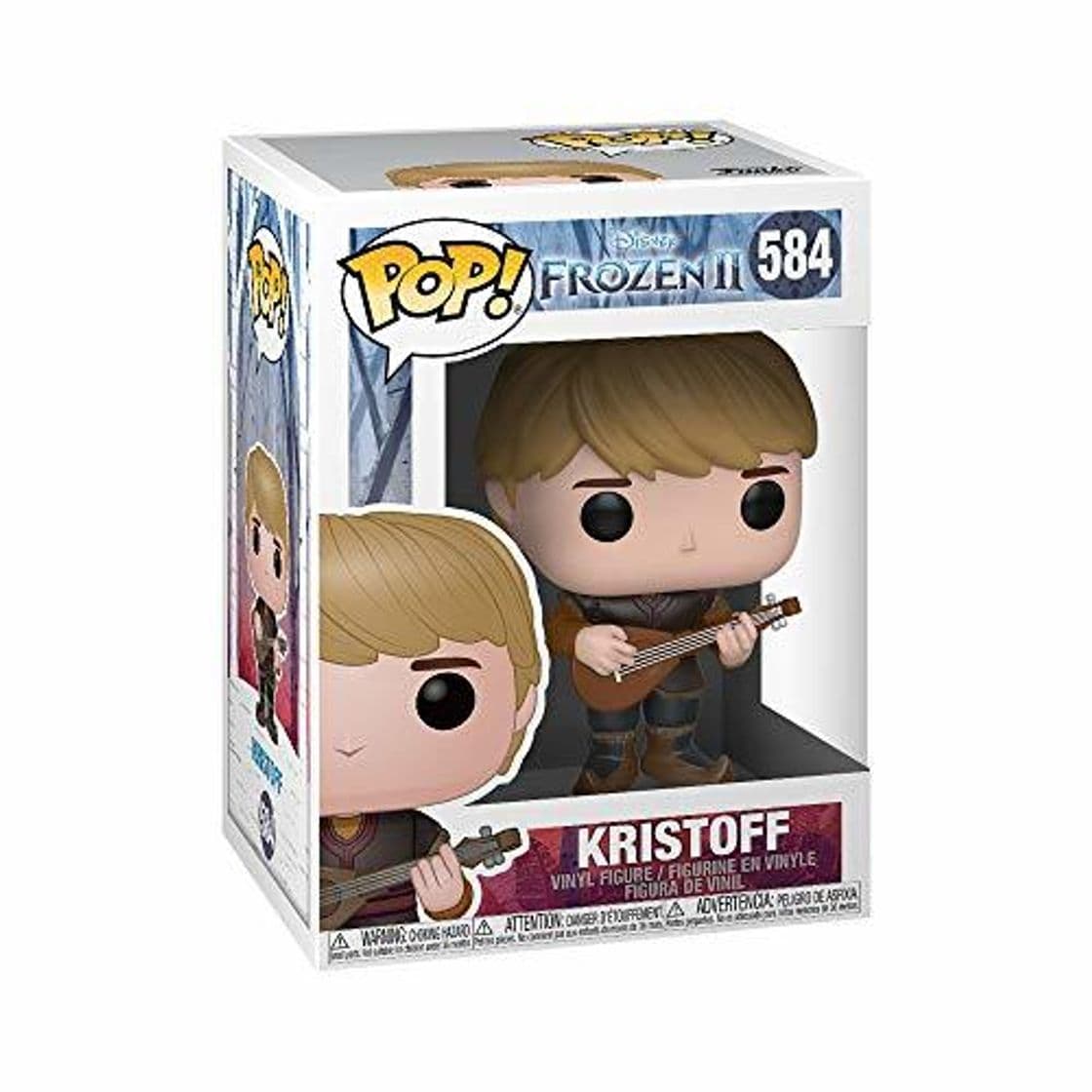 Juego Funko- Pop Disney: Mount Rainier-Kristoff Figura Coleccionable, Multicolor