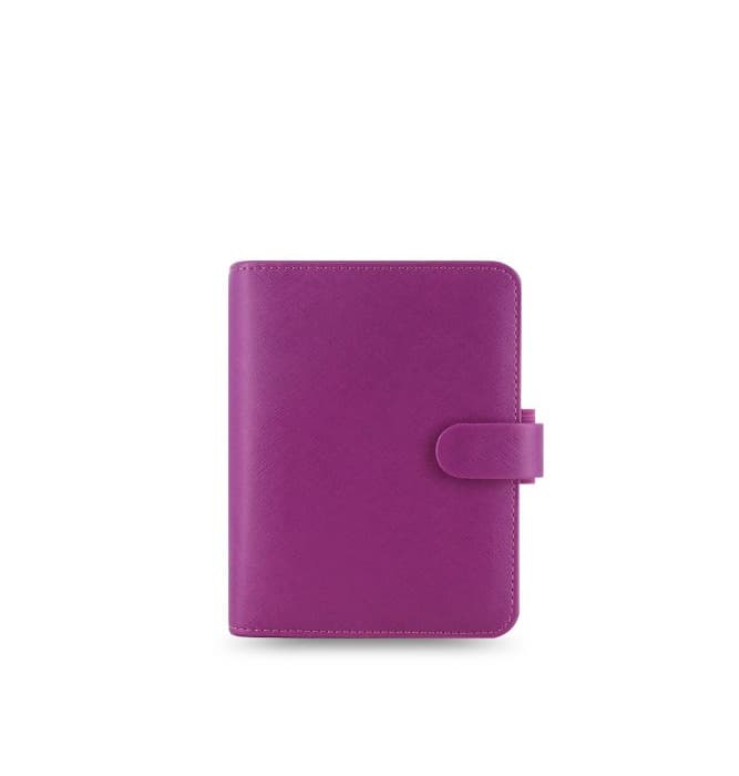 Product Filofax Saffiano Pocket Organiser Raspbe