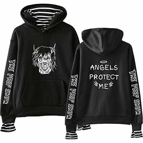 Producto JJZHY EMO Trap Commemorative Lil Peep Sudadera con Capucha de Manga Larga