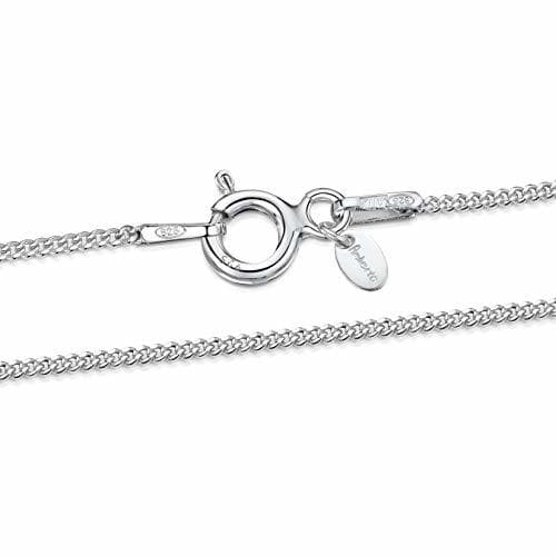 Producto Amberta® Joyería - Collar - Fina Plata De Ley 925 - Cadena