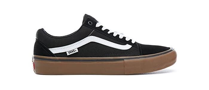 Moda Vans Zapatillas Old Skool Pro Black/Gum/White