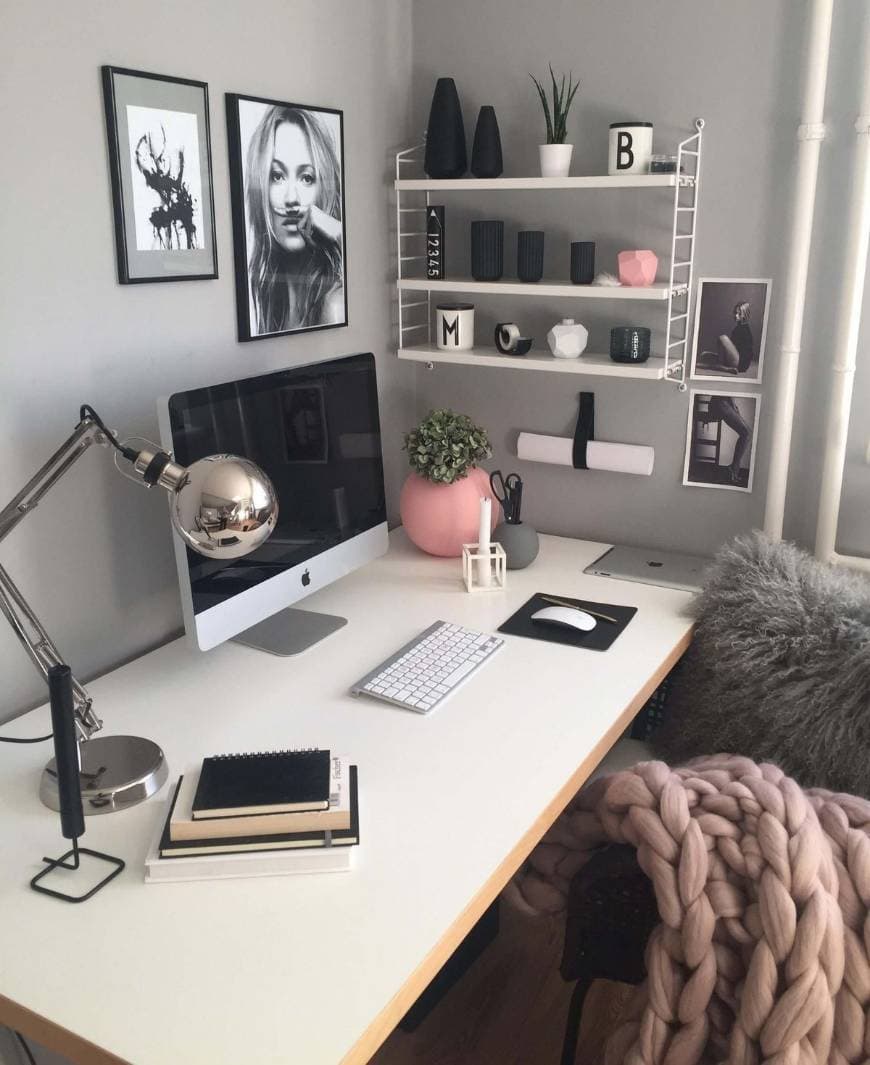 Moda Decoração Home office ✨