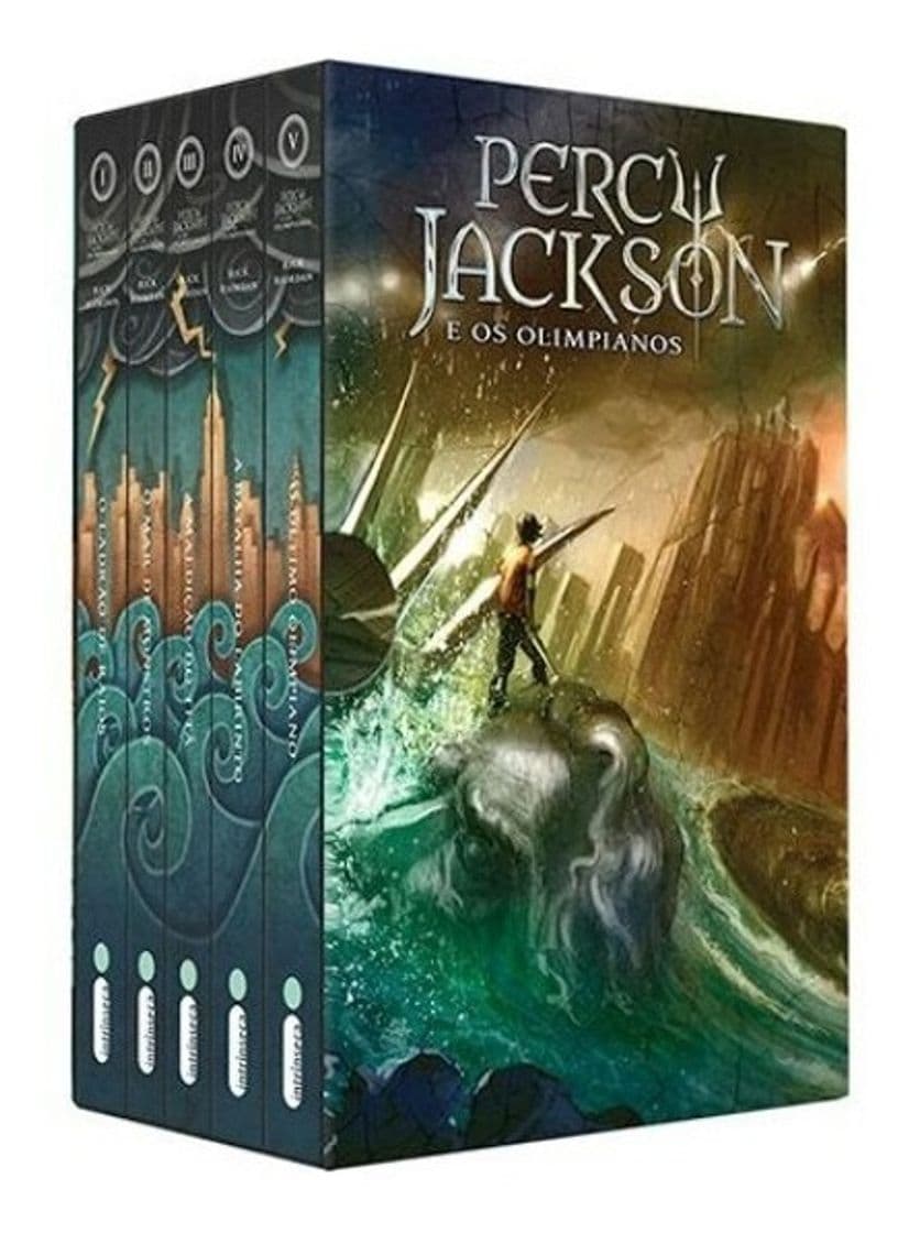 Libro Box Percy Jackson e Os Olimpianos