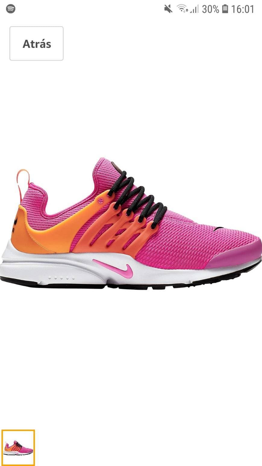 Moda Nike presto mujer