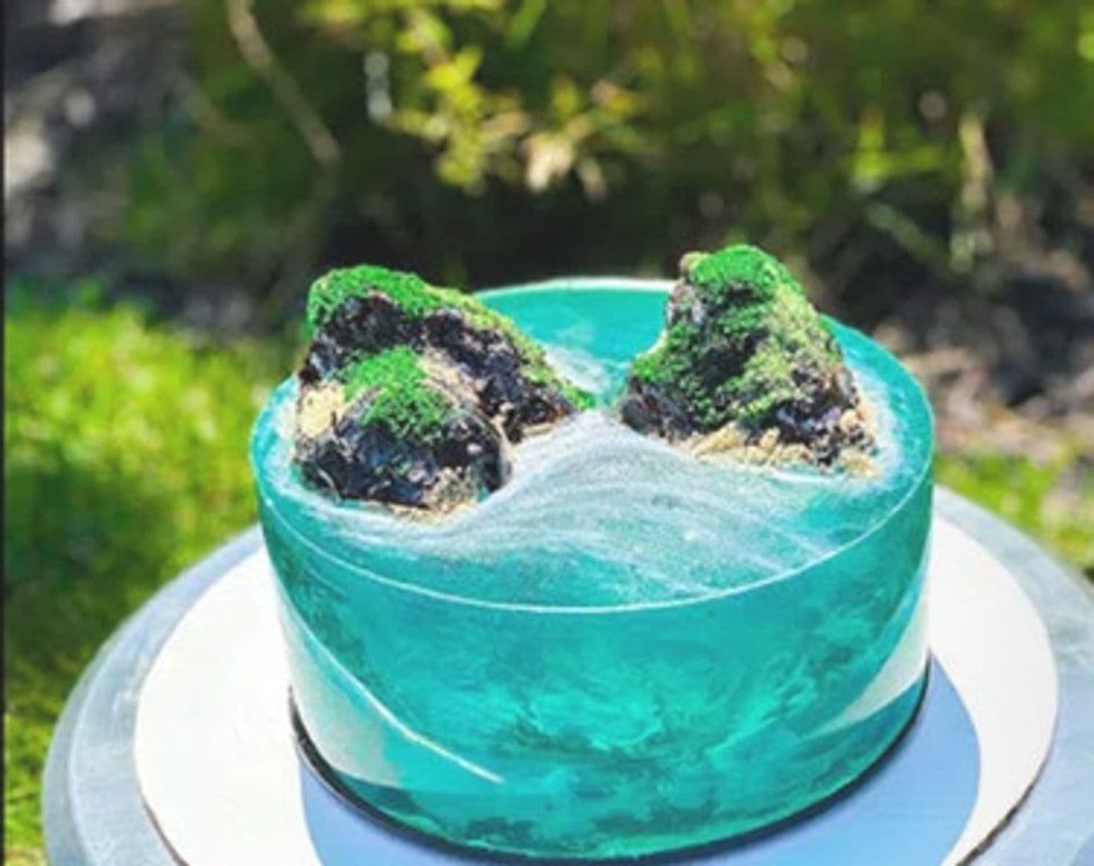 Fashion ISLAND CAKE TUTORIAL| OCEAN JELLY 