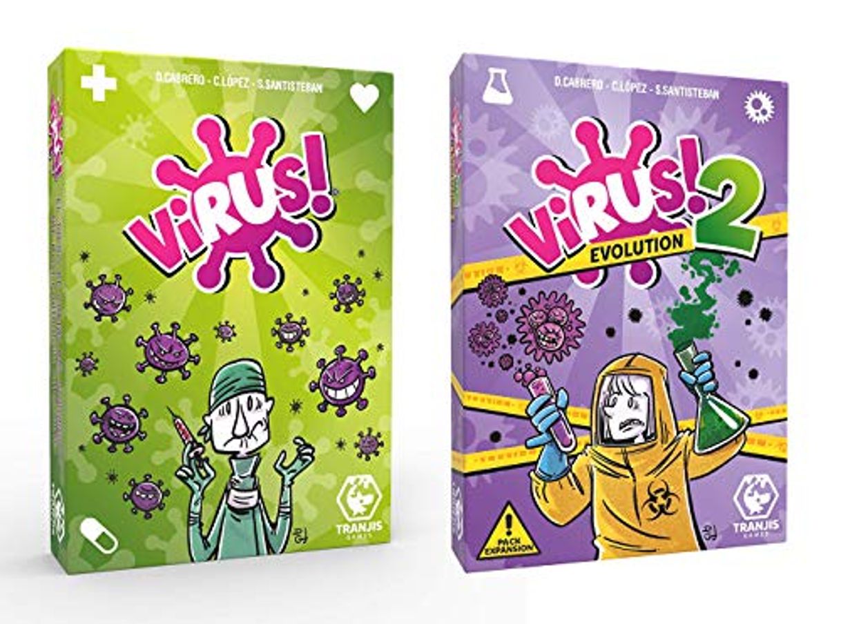 Product Outletdelocio. Pack Juego de Cartas Virus