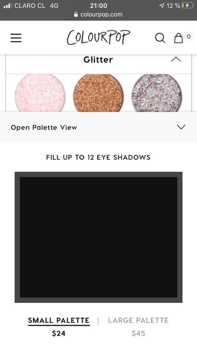 Producto Create Your Own Palette