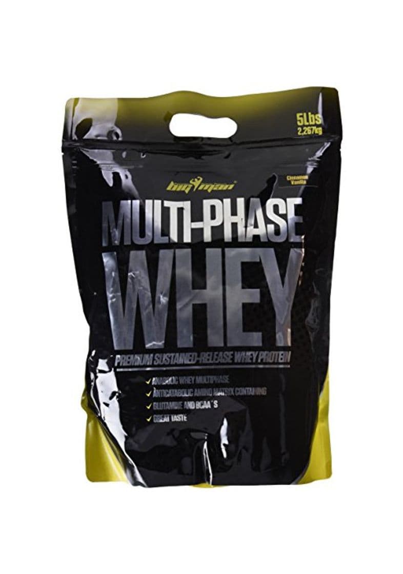 Fitness Big Man Nutrition Multi-Phase Whey Complejo de Proteínas