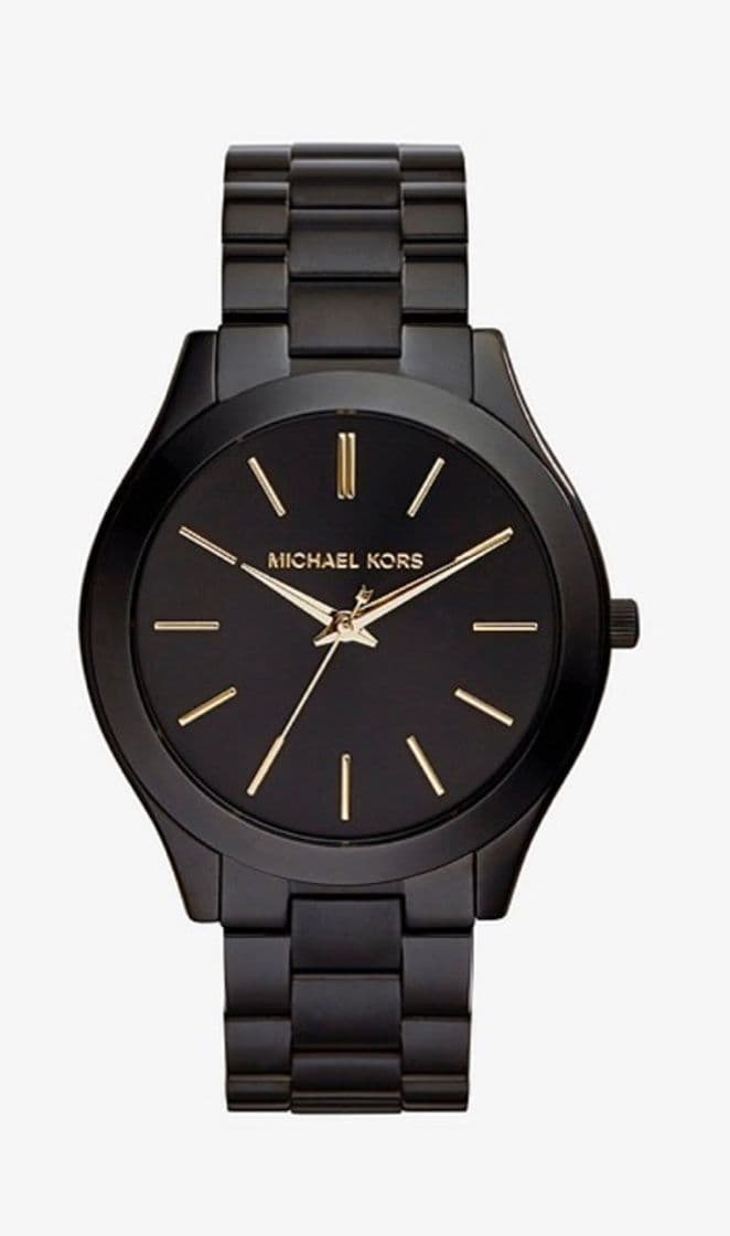 Product Slim Runway Black Stainless Steel Watch