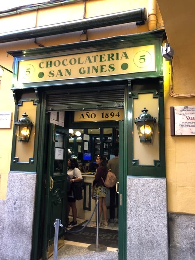 Restaurantes Chocolatería San Ginés