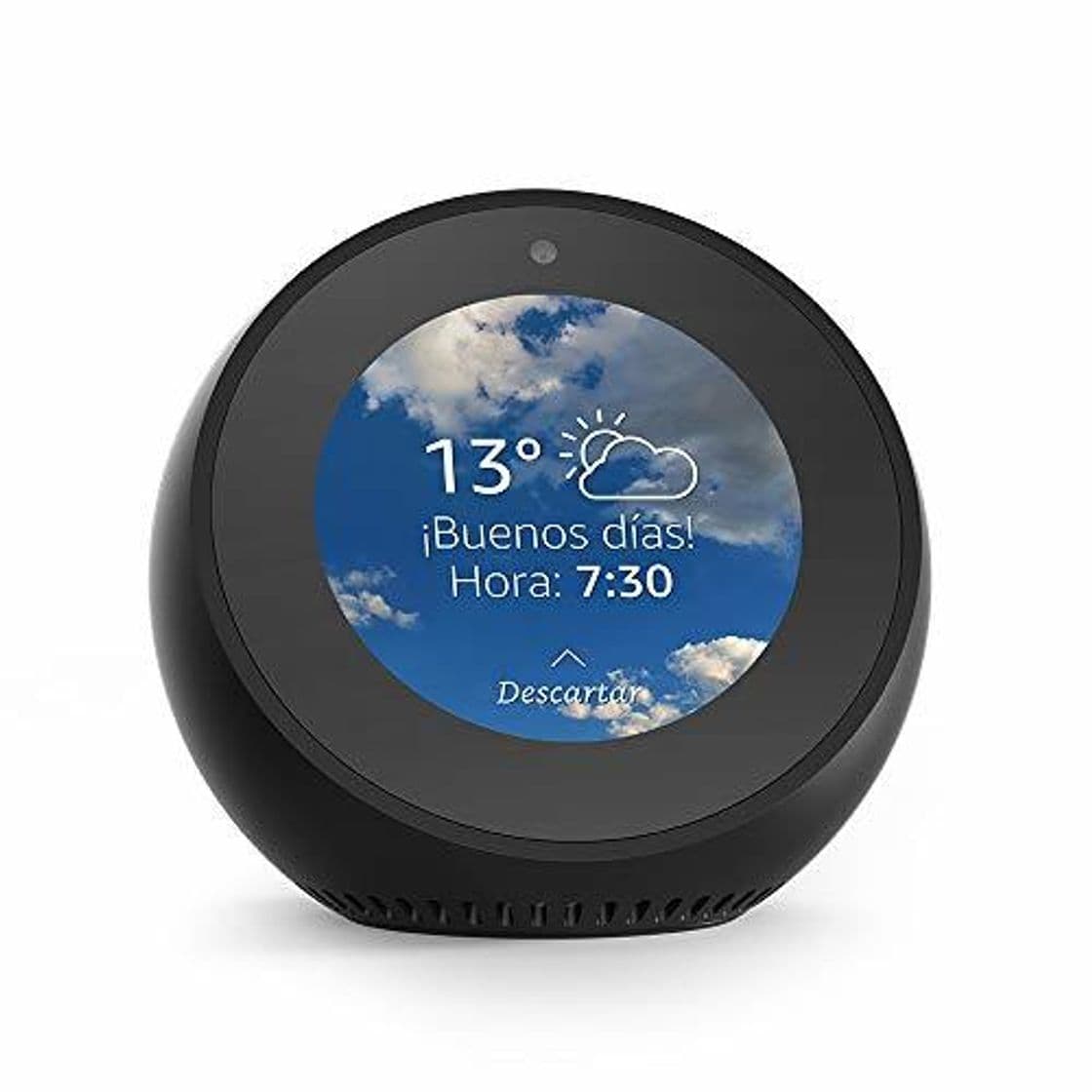 Electrónica Amazon Echo Spot - Reloj despertador inteligente con Alexa