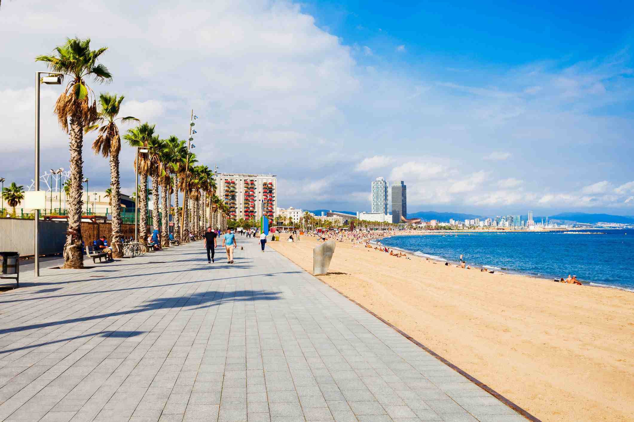 Lugar Playa de la Barceloneta