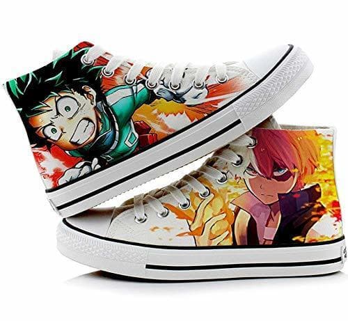 Producto Zapatos de Izuku Midoriya Zapatos de Anime Unisex Zapatos de Lona de