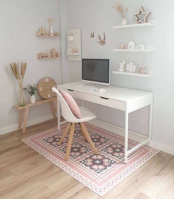 Fashion Home Office inspiração.