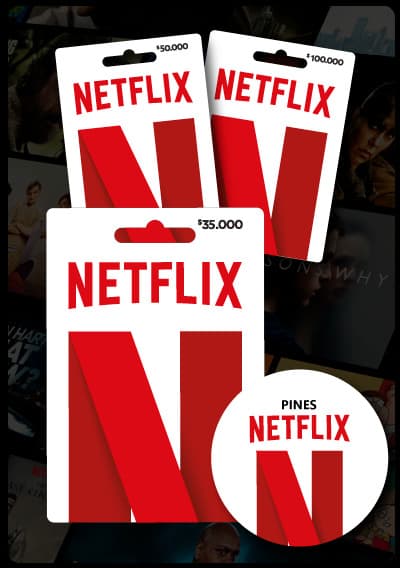 Fashion Tarjetas de regalo de Netflix