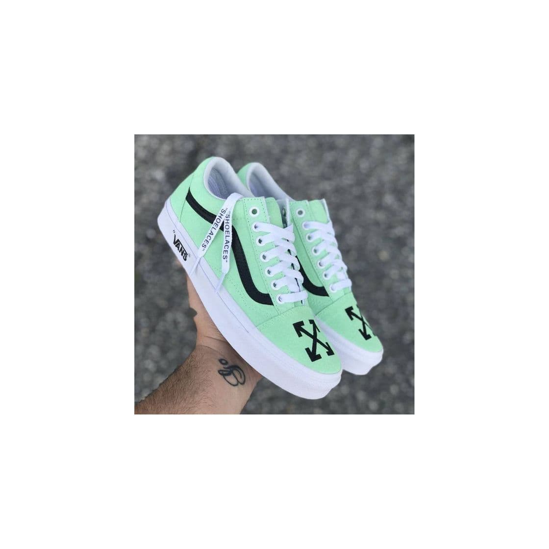 Product Off-White Old Skools "Mint" Shoe