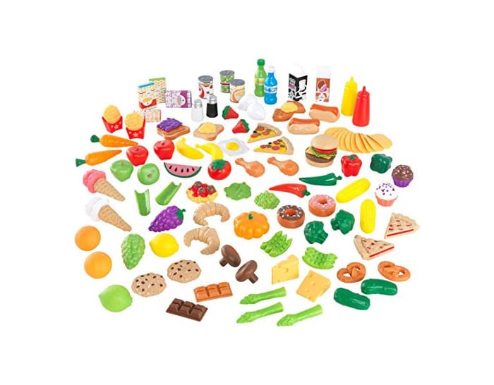 Producto KidKraft- Tasty Treats Set de alimentos para juegos de simulación, 115 piezas